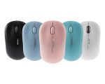   Meetion vezeték nélküli egér MT-R545 rózsaszín, fekete, fehér, kék, ciánkék - Meetion wireless mouse MT-R545, pink, black, white, blue, cyan