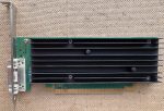   NVIDIA Quadro NVS 290 256MB PCIe VGA kártya DMS-59 csatlakozóval passzív hűtés