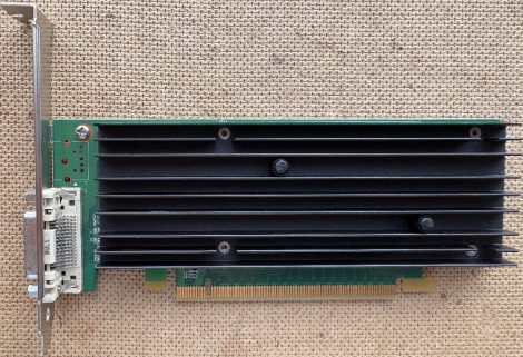 NVIDIA Quadro NVS 290 256MB PCIe VGA kártya DMS-59 csatlakozóval passzív hűtés NVIDIA Quadro NVS 290 256MB PCIe VGA kártya DMS-59 csatlakozóval passzív hűtés