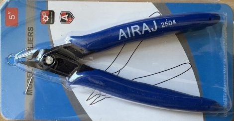 műszerész oldalcsípő fogó 125mm max. 1mm réz dróthoz