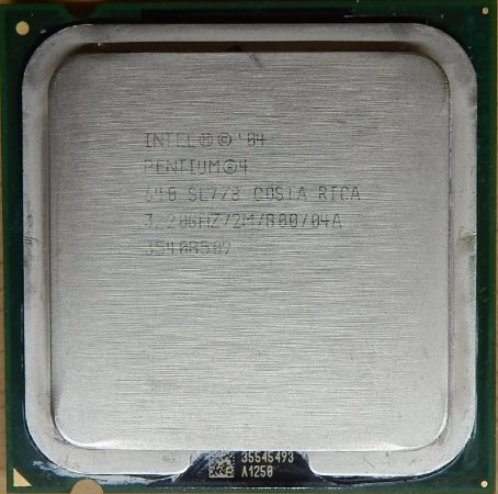 Intel Pentium 4 640 3.20GHz/2M/800/04A processzor SL8Q6 s775 cpu