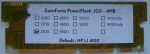   EuroForm PowerFlash 200-4MB HP LaserJet FLASH Form-Font modul