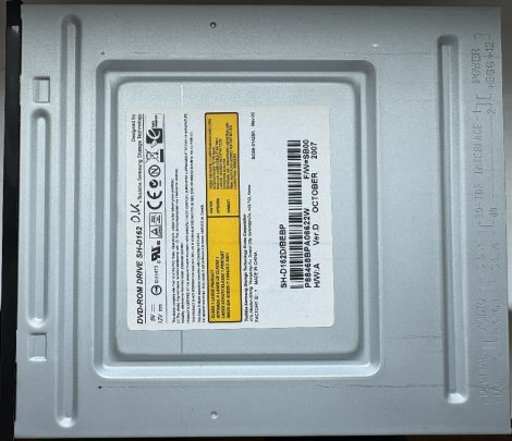 Toshiba Samsung SH-D162 DVD-ROM IDE DVD olvasó 2007 fekete