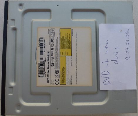 TSSTcorp CDDVDW SH-S223C Sata DVD-RAM csak CD-t olvas és ír!!!