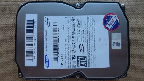 Samsung SP1213C 120GB Sata merevlemez 100%/89% SpinPoint P80