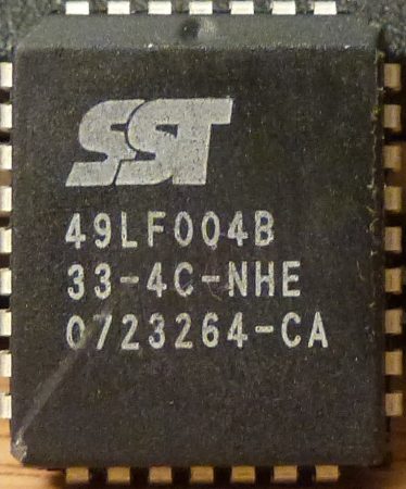 SST 49LF004B 512kx8 Firmware Hub PLCC32 4-megabit