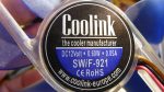   Coolink SWiF-921 92x92x25mm hűtőventilátor 40 cm kábellel DC12Volt 0.60W 0.05A