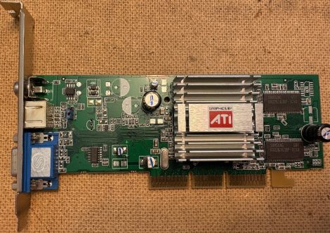 SAPPHIRE Radeon 9200SE ATLANTIS 128MB - AGP8x VGA S-video kompozit 2003