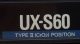 SONY UX-S60 Type-II (CrO2) POSITION HIGH BIAS 70uS EQ kazetta - Compact Casette