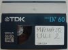 TDK MiniDV 60 kazetta - használt TDK MiniDV 60 kazetta - használt