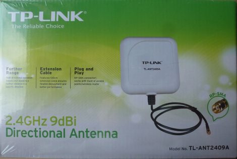 TP-Link TL-ANT2409A 2,4 GHz 9 dBi irányított antenna