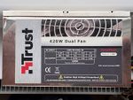   Trust 420W Dual Fan ATX PC tápegység 2 db. 8 cm-es hűtőventilátorral