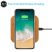 vezeték nélküli mobiltelefon töltő USB fa burkolat - Portable 5W Qi Wireless Charger Slim Wood Pad