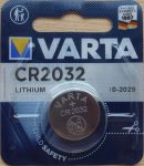   VARTA CR2032 3V Lítium gombelem - 6032 3V Lithium Electronics