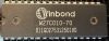 Winbond W27C010-70 128kx8 EEPROM DIP32 elektromosan törölhető EPROM - Device ID: DA 01 W27C010-15 Winbond W27C010-70 128kx8 EEPROM DIP32 elektromosan törölhető EPROM - Device ID: DA 01 W27C010-15