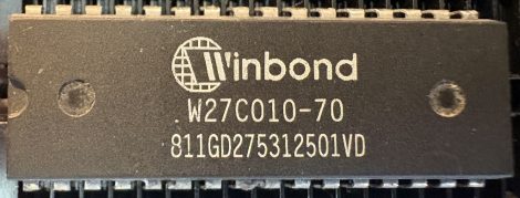 Winbond W27C010-70 128kx8 EEPROM DIP32 elektromosan törölhető EPROM - Device ID: DA 01 W27C010-15 Winbond W27C010-70 128kx8 EEPROM DIP32 elektromosan törölhető EPROM - Device ID: DA 01 W27C010-15