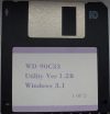 WD 90C33 Utility Ver 1.2B Windows 3.1 driver telepítő lemez WD 90C33 Utility Ver 1.2B Windows 3.1 driver telepítő lemez