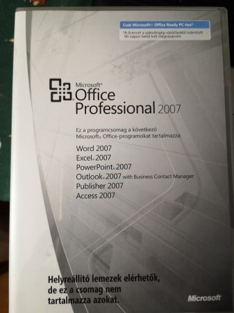 Microsoft Office Professional 2007 OEM HU telepítő készlet X12-88317