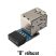 Alaplap USB port aljzat A és B változat