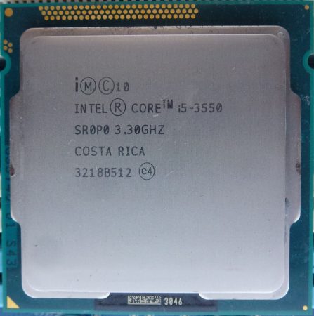 Intel® Core™ i5-3550 3,30GHz Processor LGA1155 processzor SR0P0 