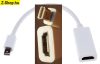 Mini DisplayPort - HDMI átalakító adapter kábel 23 cm fehér Mini DP to HDMI Mini DisplayPort - HDMI átalakító adapter kábel 23 cm fehér Mini DP to HDMI